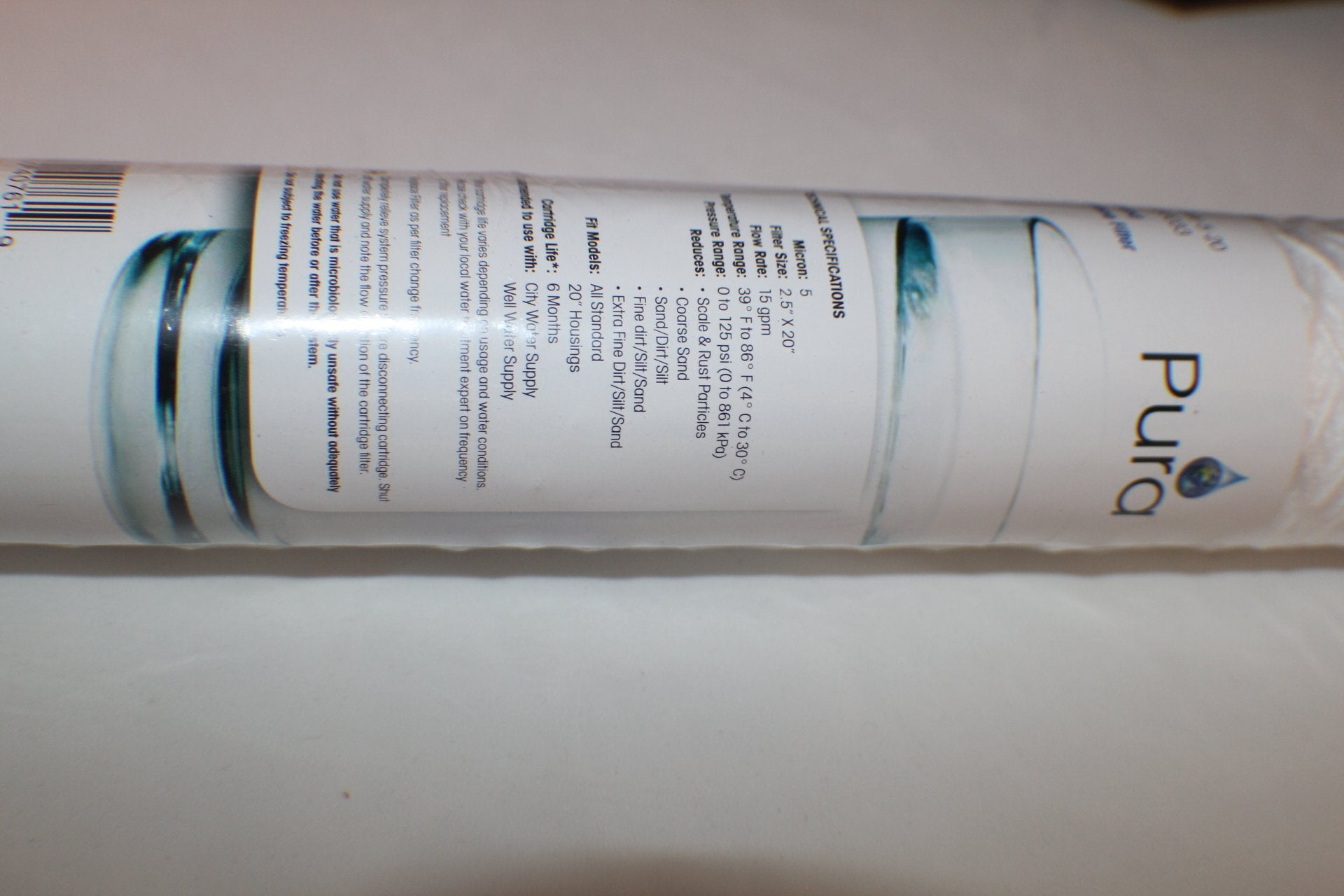 OEM Pura 33003033 / Aquaflo 26251 Sediment Filter UV20 series