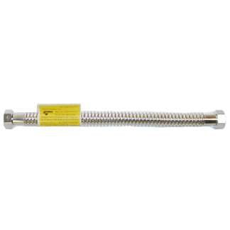 Falcon (FF-24) 3/4" I.D. x 24" L Stainless Steel Flex Connector with 3/4" FIP