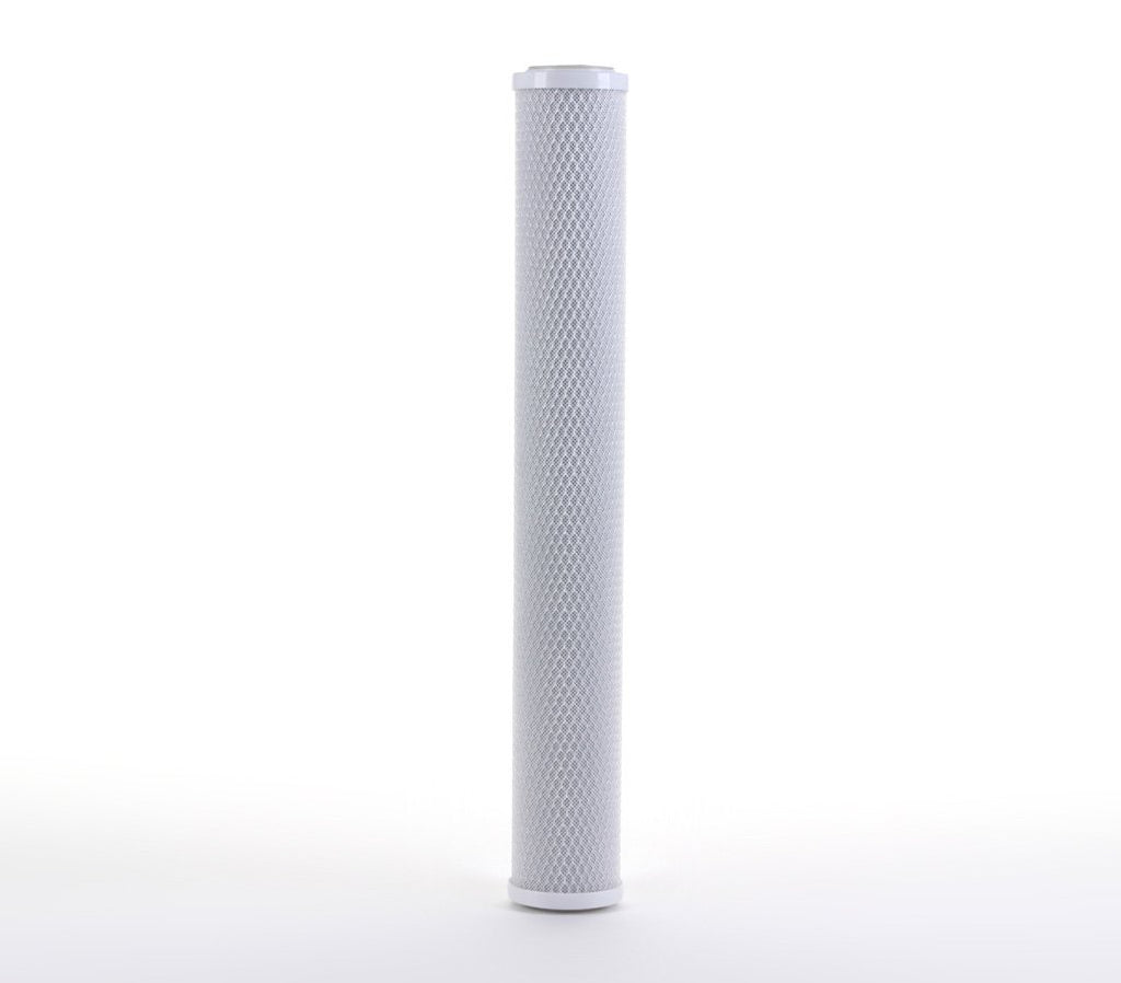 Hydronix HX-CB-25-2010/3 Universal NSF Coconut Activated Carbon Block Water Filter, 2.5" x 20" - 10 micron - 3 Pack