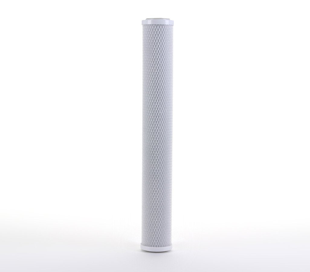 Hydronix HX-CB-25-2010/3 Universal NSF Coconut Activated Carbon Block Water Filter, 2.5" x 20" - 10 micron - 3 Pack