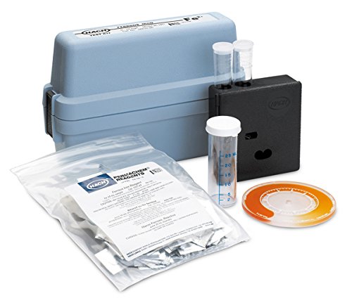 Hach 2667200 Iron (Ferrous) Color Disc Test Kit, Model IR-18C, 0.2-7 mg/L