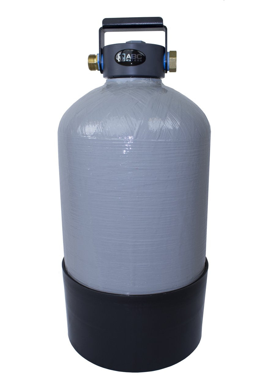 Portable Water Softener with Handle 16,000 Grain Capacity, Perfect for Your Mobile Home, Park Model, Tiny Home, Pressure Washing, Car Washing, RV, Boat or Yacht