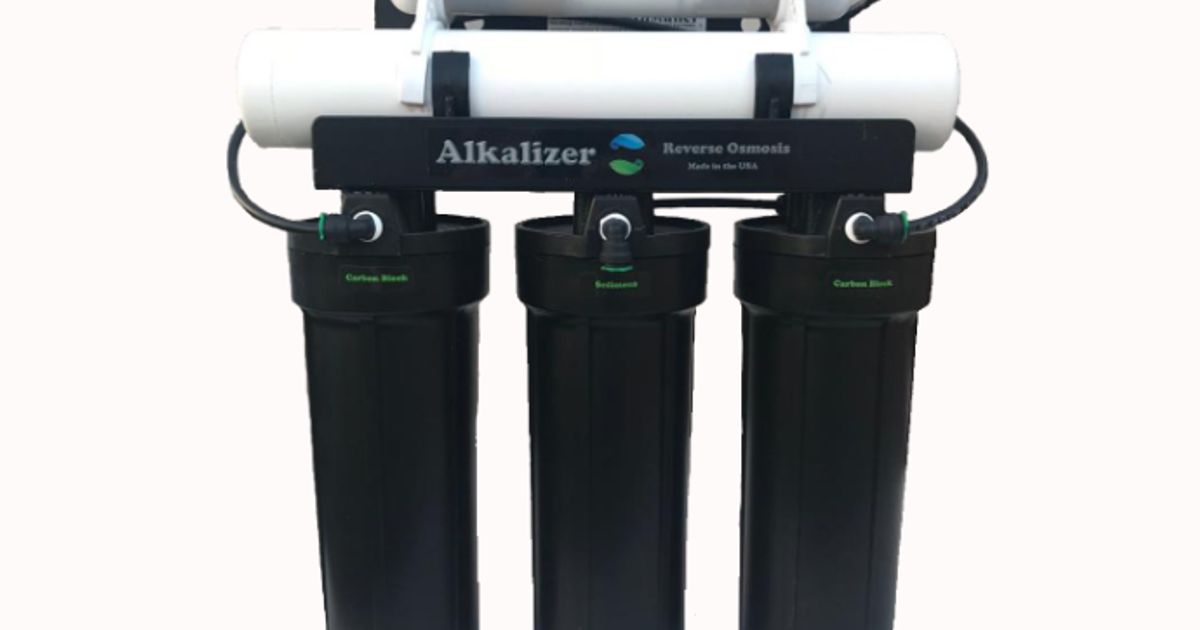 Alkalizer RO System — 5-Stage Alkaline Reverse Osmosis (Made in USA)