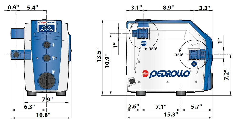Pedrollo DG PED 3 Booster Pump