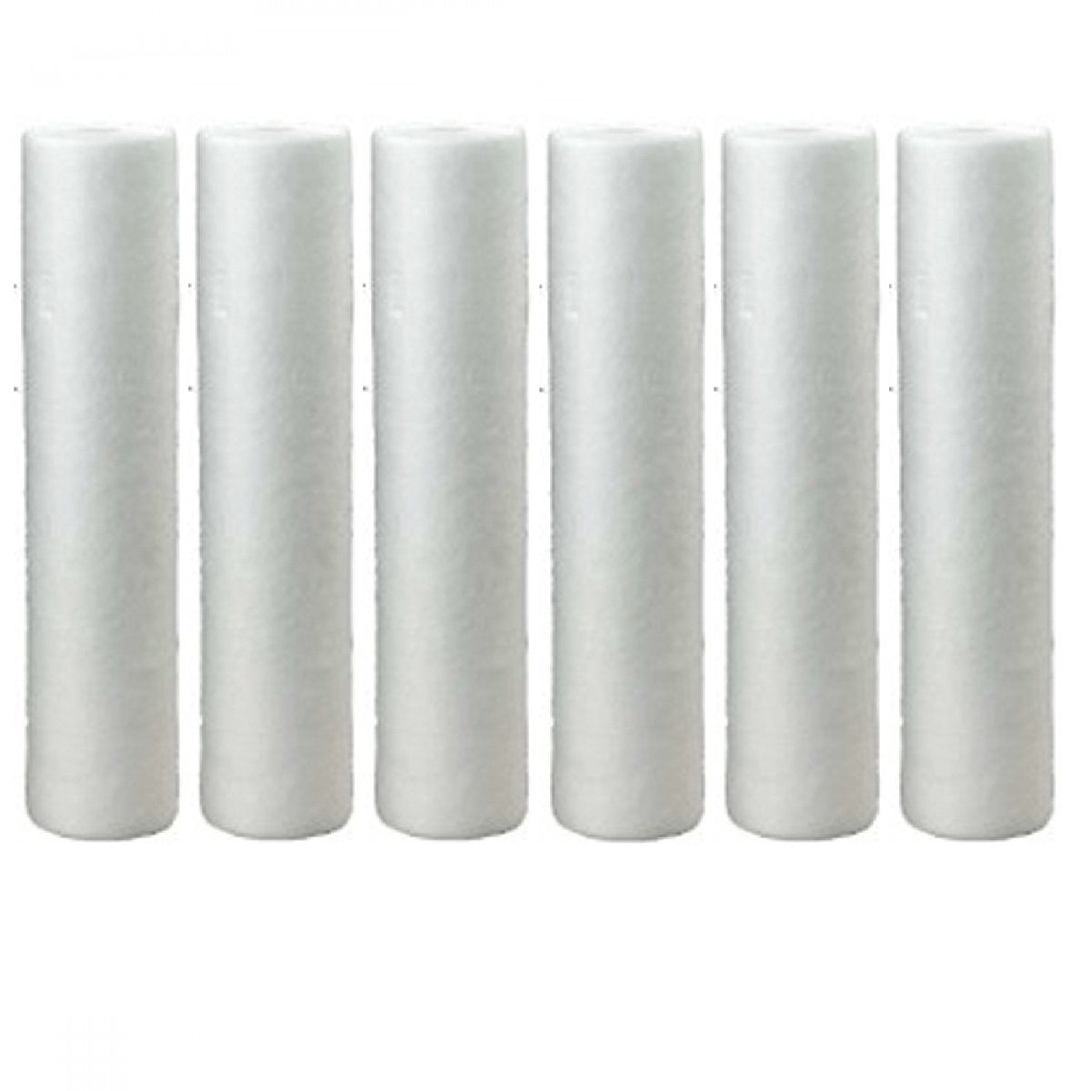 Hydronix SDC_45_2005_6_Pack SDC-45-2005 5 Micron Whole House 20 x 4.5 Sediment Water Filter 6 Pack, 6 Count (Pack of 1), White