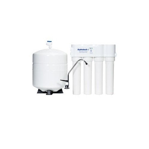 HYDROTECH-4VTFC25G-PB 4 Vessel 25 GPD Reverse Osmosis System with Push Button Monitor