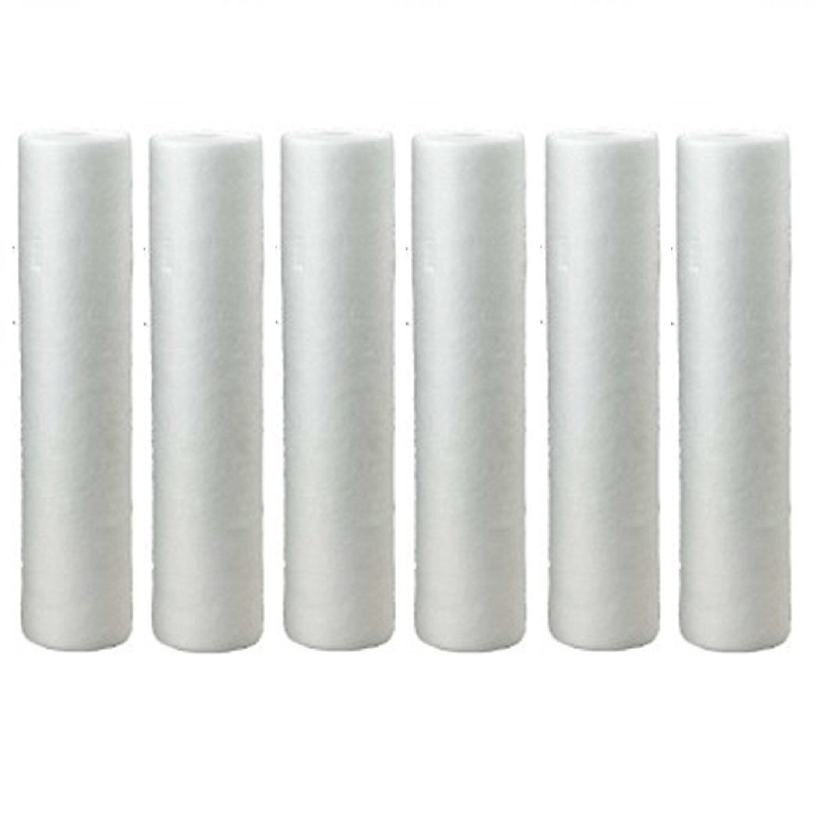Hydronix SDC_45_2001_6_Pack SDC-45-2001 Whole House Sediment Water Filter Cartridge (6-Pack), Single Unit, White, 6 Count