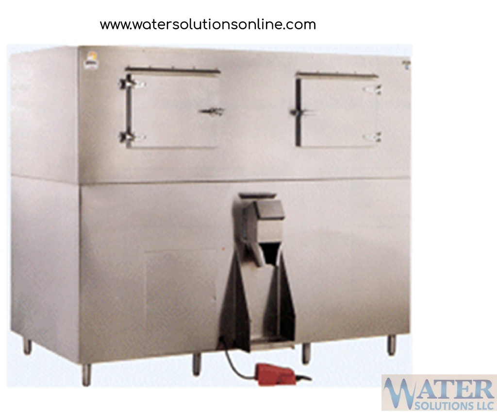 Mannhardt Bagger & Dispenser System, Stainless Steel w Ice-O-Matic machines
