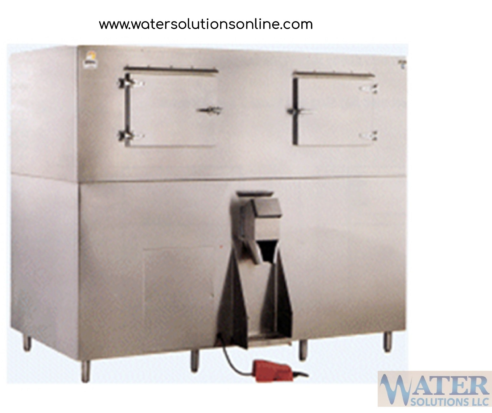 Mannhardt Bagger & Dispenser System, Stainless Steel w Ice-O-Matic machines